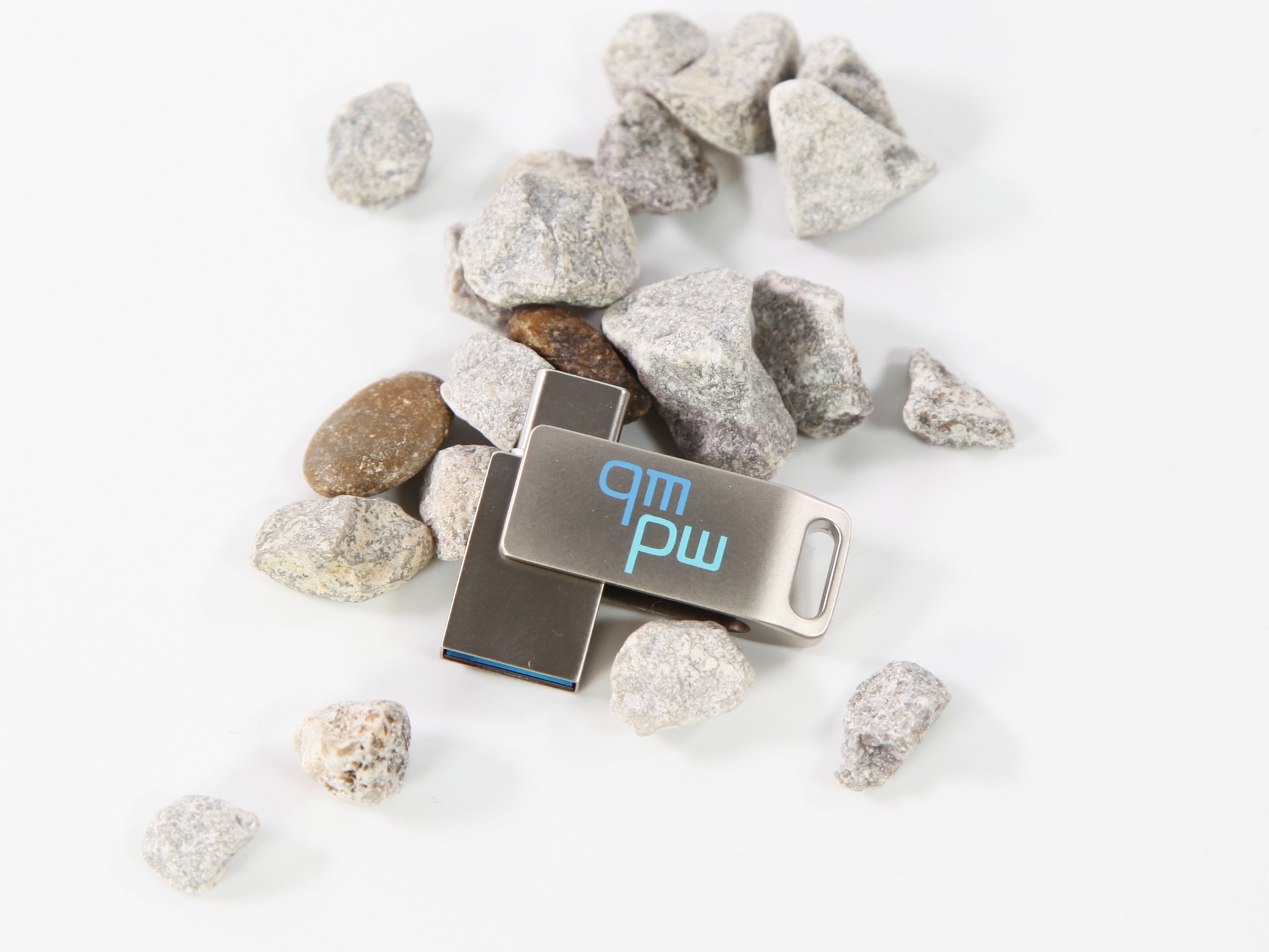 usb metall mini dual usb c stick