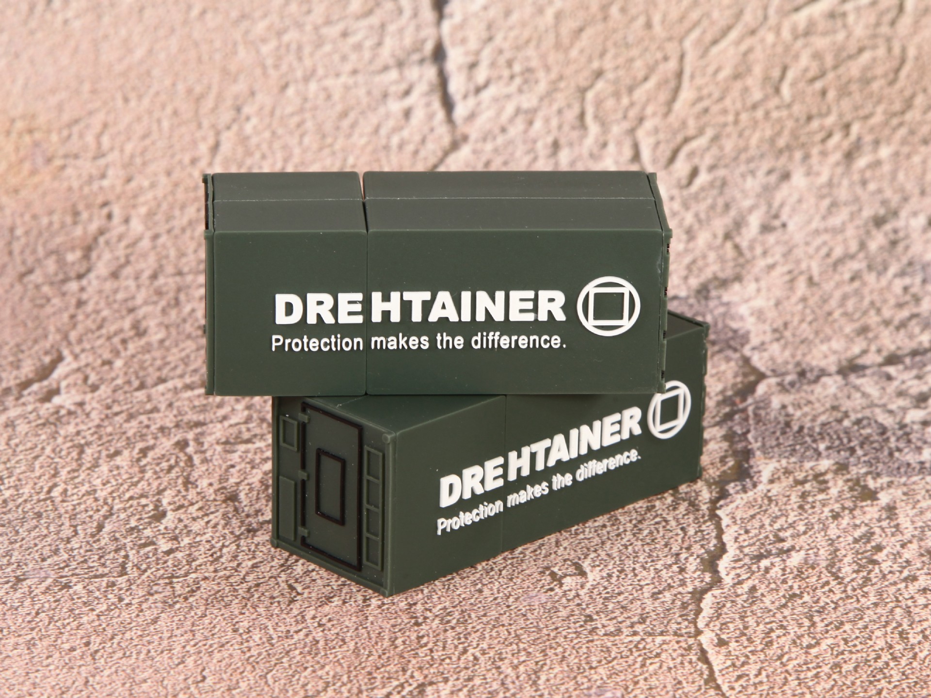 usb stick container spedition logistik seefracht hafen kreativ werbung