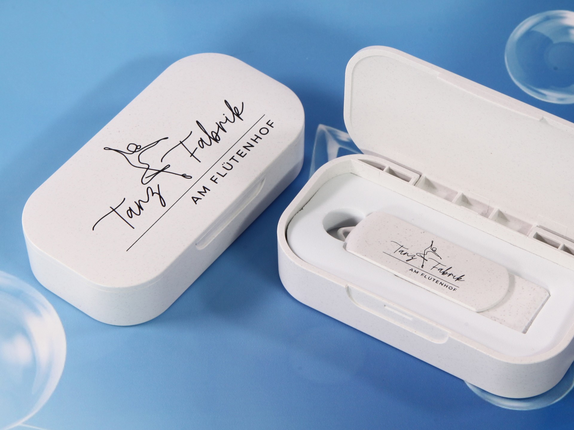 usb stick full pla twister drehbar naturmaterial natur box kreativ werbung