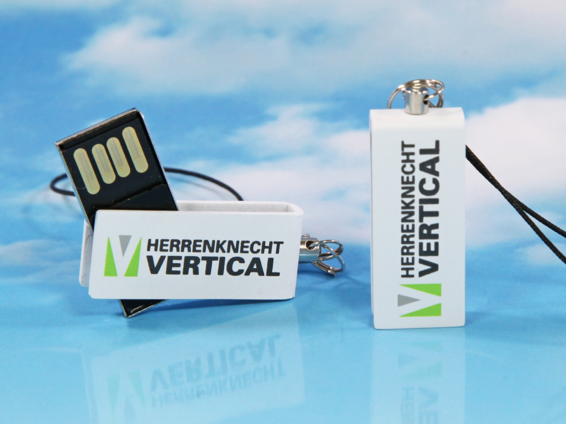 usb stick mini klein huebsch drehbar logo druck