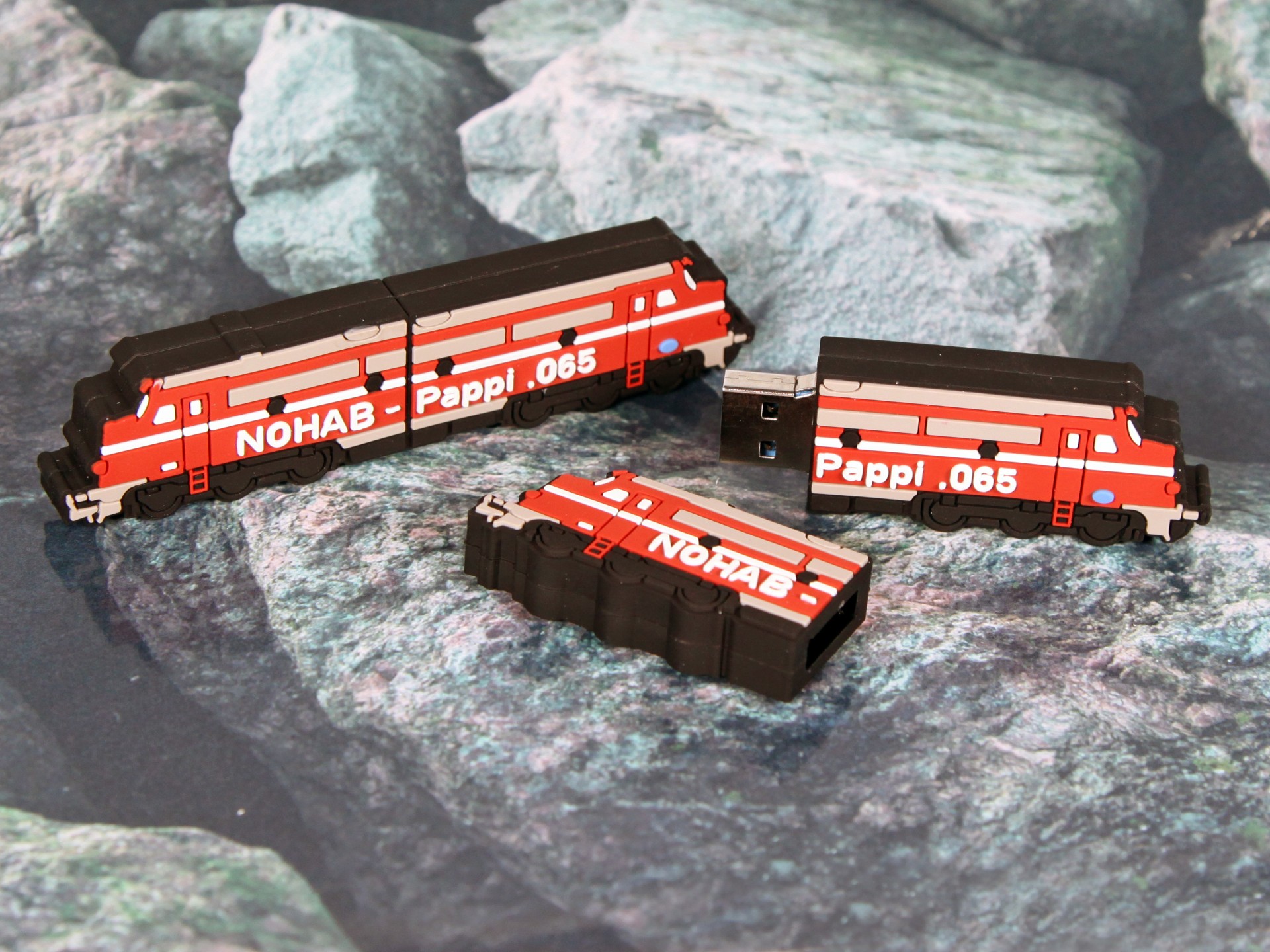 usb stick zug transport bahn custom werbung