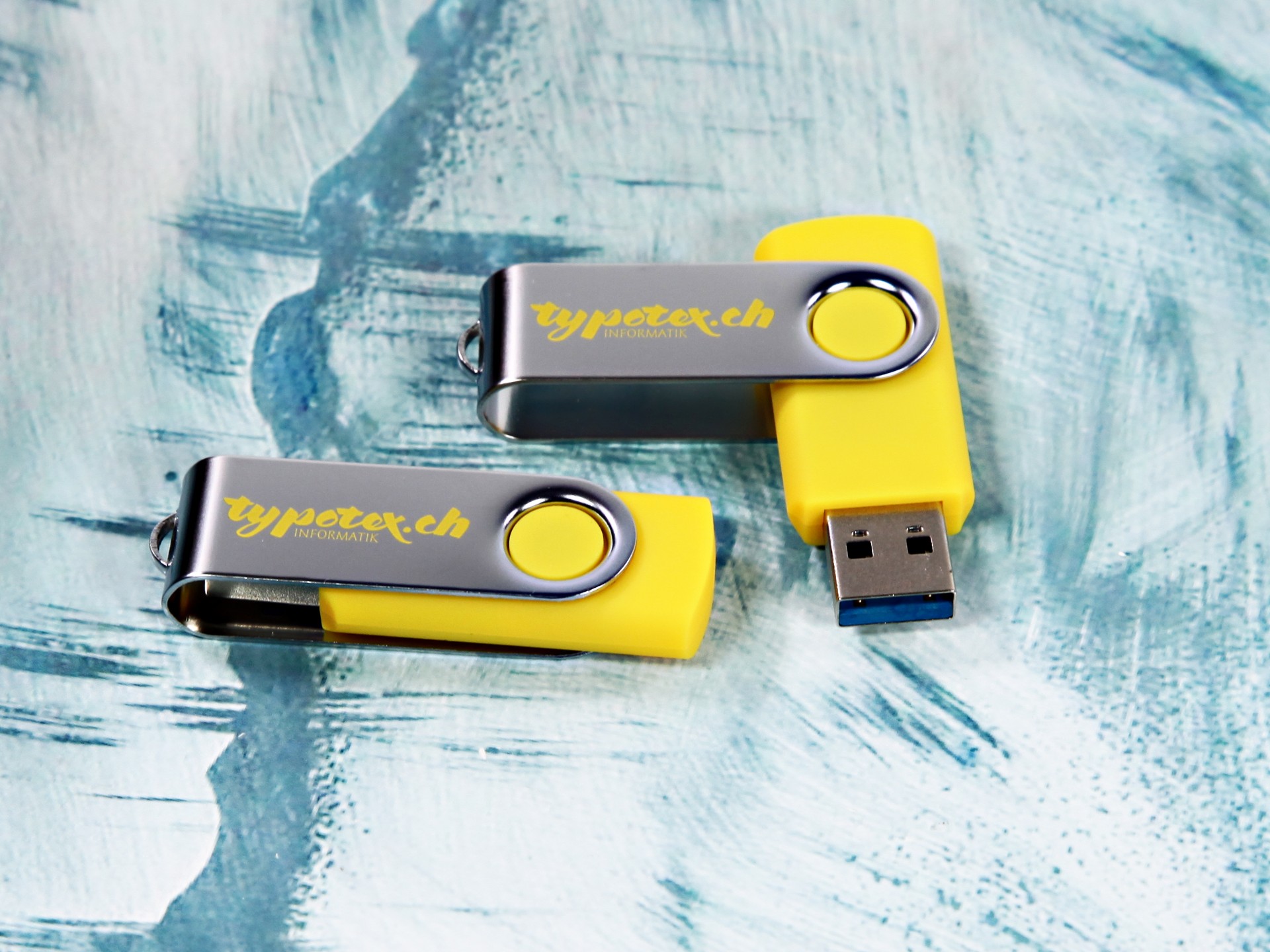 usb twister pantone personalisiert logodruck ci